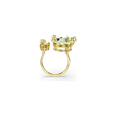 Bague Swarovski Gema en métal doré et cristaux Swarovski, taille 55