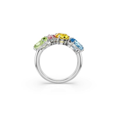Bague Swarovski Gema en métal rhodié et cristaux Swarovski, taille 52
