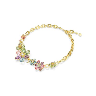 Collier Swarovski Idyllia en métal doré et cristaux Swarovski