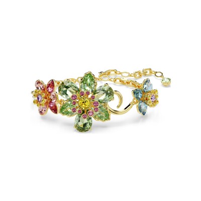 Bracelet Swarovski Idyllia en métal doré et cristaux Swarovski