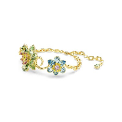 Bracelet Swarovski Idyllia en métal doré et cristaux Swarovski