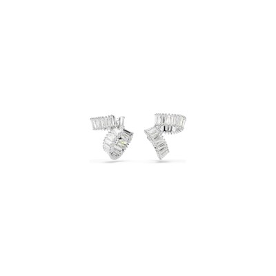 Manchettes d'oreilles Swarovski x Ariana Grande en métal rhodié et cristaux Swarovski
