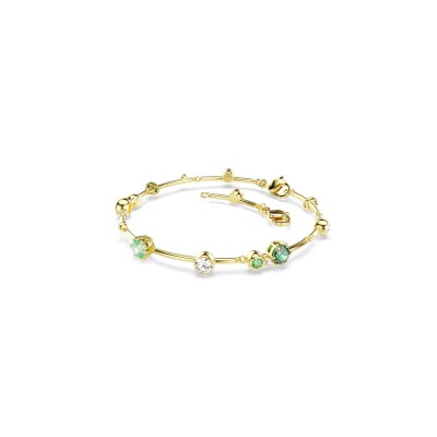 Bracelet Swarovski Constella en métal doré et cristaux Swarovski