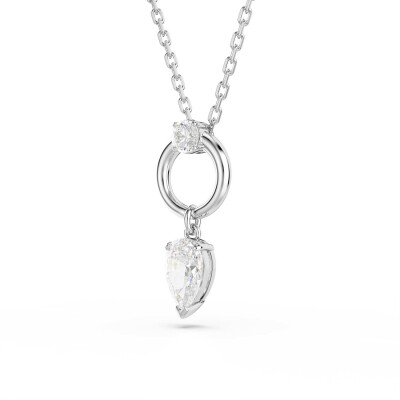 Pendentif Swarovski Mesmera en métal rhodié et cristaux Swarovski