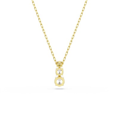 Pendentif Swarovski Stilla Attract en métal doré et cristaux Swarovski
