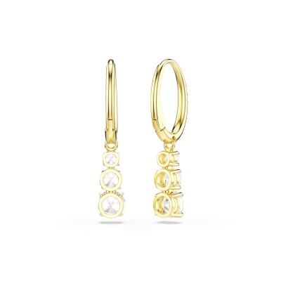 Bague cocktail Swarovski Stilla en métal doré et cristaux Swarovski, taille 50