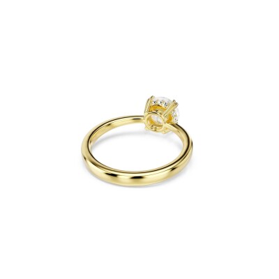 Bague cocktail Swarovski Stilla en métal doré et cristaux Swarovski, taille 55