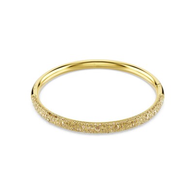 Bracelet Jonc Swarovski Sublima en métal doré et cristaux Swarovski, taille M