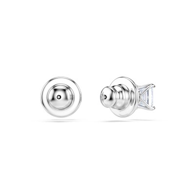 Boucles d'oreilles Swarovski Matrix en métal rhodié et cristaux Swarovski