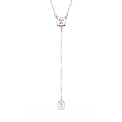 Collier Swarovski Attract en métal rhodié et cristaux Swarovski