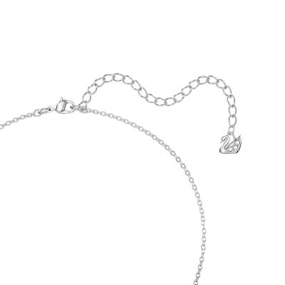Pendentif Swarovski Bella V en métal rhodié et cristaux Swarovski