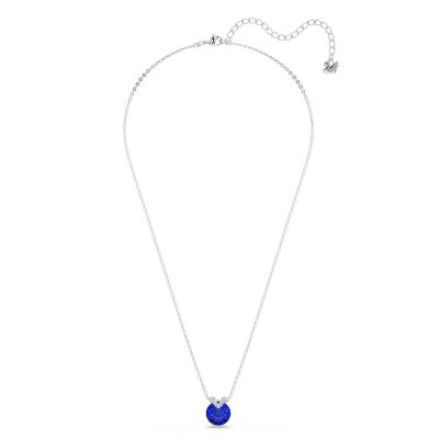 Pendentif Swarovski Bella V en métal rhodié et cristaux Swarovski