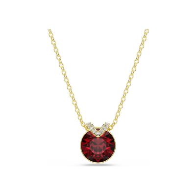 Pendentif Swarovski Bella V en métal doré et cristaux Swarovski