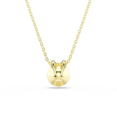 Pendentif Swarovski Bella V en métal doré et cristaux Swarovski