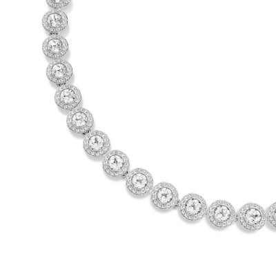 Collier Swarovski Una Angelic en métal rhodié et cristaux Swarovski