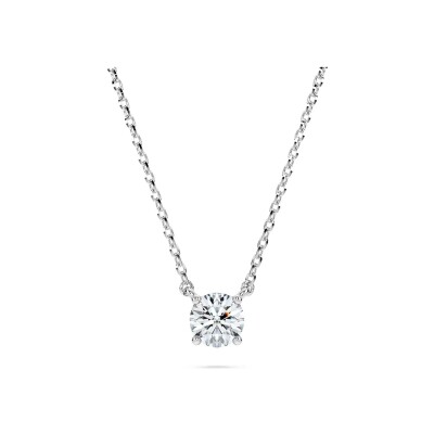 Collier Swarovski Eternity en argent et diamant de synthèse