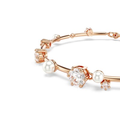 Bracelet Swarovski Constella en métal doré et cristaux Swarovski, taille unique