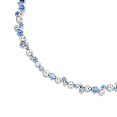 Collier Swarovski Mesmera en métal rhodié et cristaux Swarovski