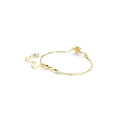 Bracelet Swarovski Idyllia en métal doré et cristaux Swarovski