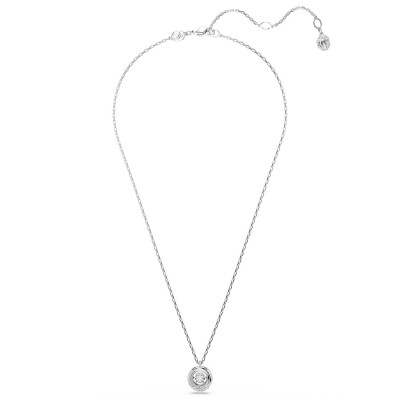 Pendentif Swarovski Dextera en métal rhodié et cristaux Swarovski