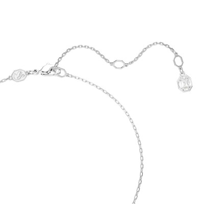 Pendentif Swarovski Dextera en métal rhodié et cristaux Swarovski