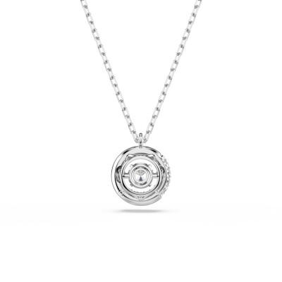 Pendentif Swarovski Dextera en métal rhodié et cristaux Swarovski