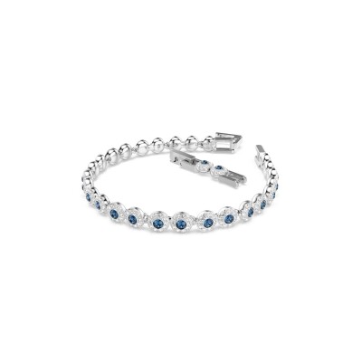Bracelet Tennis Swarovski Una Angelic en métal rhodié et cristaux Swarovski