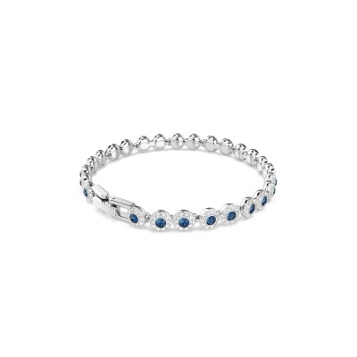 Bracelet Tennis Swarovski Una Angelic en métal rhodié et cristaux Swarovski