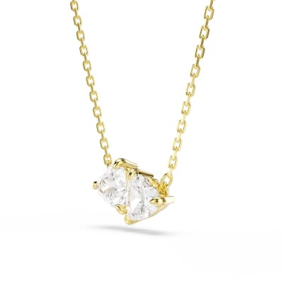 Collier Swarovski Mesmera en métal doré et cristaux Swarovski