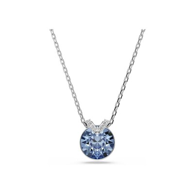 Pendentif Swarovski Bella V en métal rhodié et cristaux Swarovski