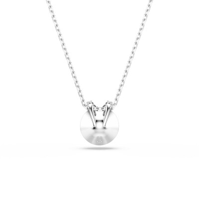 Pendentif Swarovski Bella V en métal rhodié et cristaux Swarovski