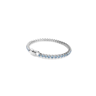 Bracelet Tennis Swarovski Imber en métal rhodié et cristaux Swarovski