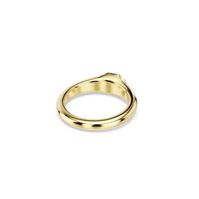 Bague Swarovski Dextera en métal doré et cristaux Swarovski, taille 58