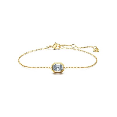 Bracelet Swarovski Octagon en or jaune et diamant de synthèse