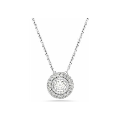 Pendentif Swarovski Sublima en métal rhodié et oxyde de zirconium