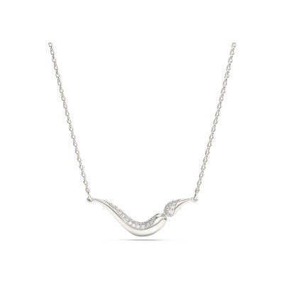 Pendentif Swarovski Classica en argent et oxyde de zirconium