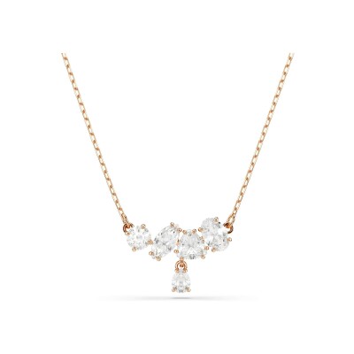 Pendentif Swarovski Mesmera en métal doré rose et oxyde de zirconium