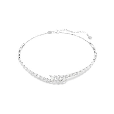 Collier Swarovski Mesmera en métal rhodié et oxyde de zirconium