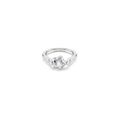 Bague Swarovski Chroma en cristaux Swarovski et métal rhodié, taille 58