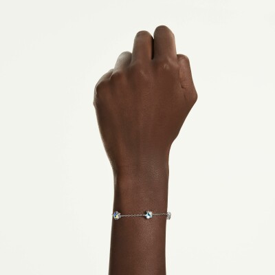 Bracelet Swarovski Chroma en cristaux Swarovski et métal rhodié