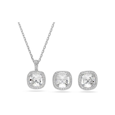 Parure Swarovski Una en cristaux Swarovski et métal rhodié