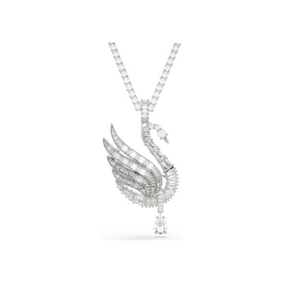 Pendentif Swarovski The Vienna Collection en cristaux Swarovski, métal rhodié et oxyde de zirconium