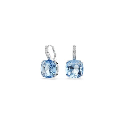 Boucles d'oreilles pendantes Swarovski Millenia en cristaux Swarovski et métal rhodié