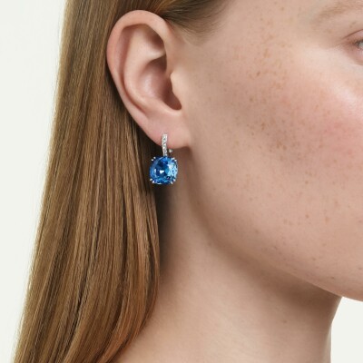 Boucles d'oreilles pendantes Swarovski Millenia en cristaux Swarovski et métal rhodié
