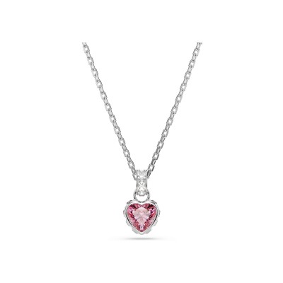 Pendentif Swarovski Chroma en cristaux Swarovski, métal rhodié et oxyde de zirconium