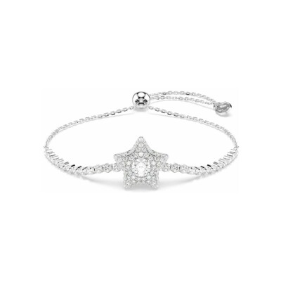 Bracelet Swarovski Sublima en métal rhodié et oxyde de zirconium