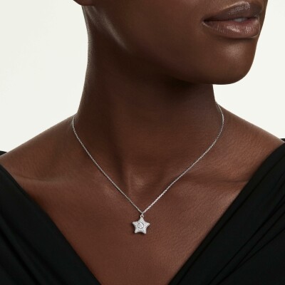 Pendentif Swarovski Sublima en métal rhodié et oxyde de zirconium