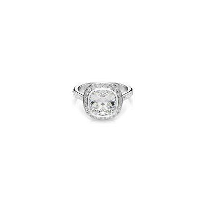 Bague Swarovski Una en cristaux Swarovski et métal rhodié, taille 52