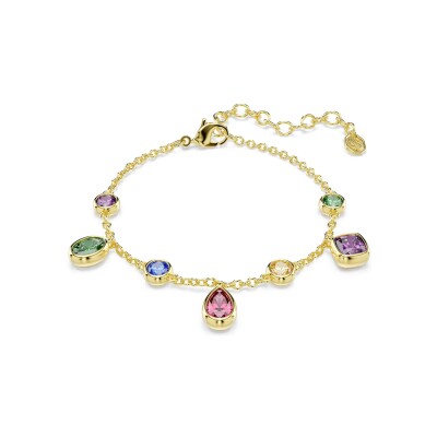 Bracelet Swarovski Imber en métal doré et oxyde de zirconium