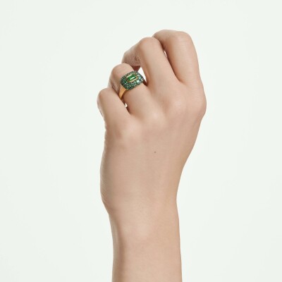 Bague Swarovski Sublima en métal doré et oxyde de zirconium, taille 55-60